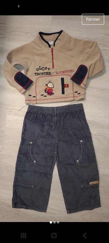 Ensemble garçon 23 mois