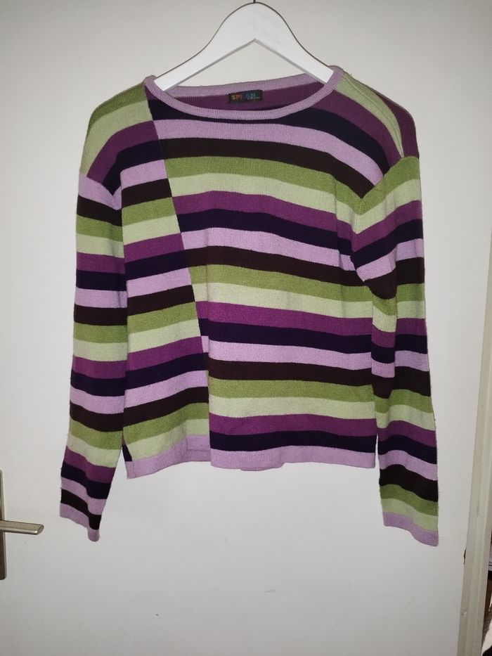 Pull multicolore