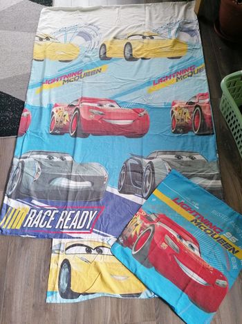 Parure de lit une place cars