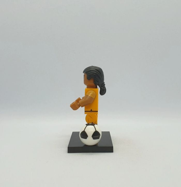 🎽 Figurine Footballeur Coupe du Monde 2022 Équipe des Pays-Bas - Virgil van Djik - (Style Lego) 🎽 - photo numéro 2