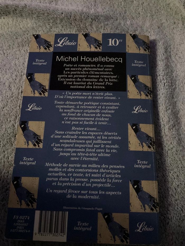 #rester vivant Michel Houellebecq - photo numéro 3
