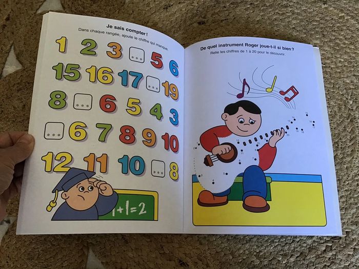 Livre jeux de vacances pour les 4/6 ans multi activités - photo numéro 2