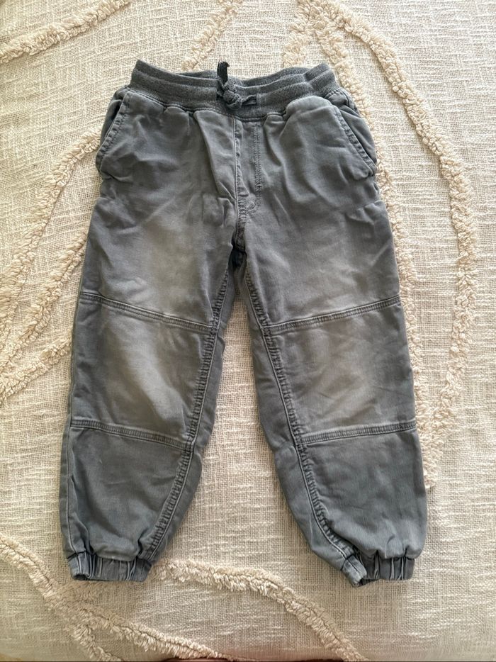 Pantalon style cargo garçon 4/5 ans gris
