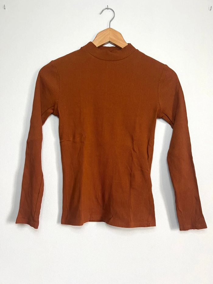 Blouse manches longues Cache Cache marron