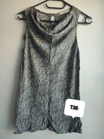 Blouse camaïeu moucheté