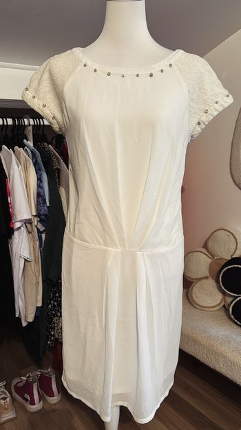 Robe longue blanches 3 Suisses T38
