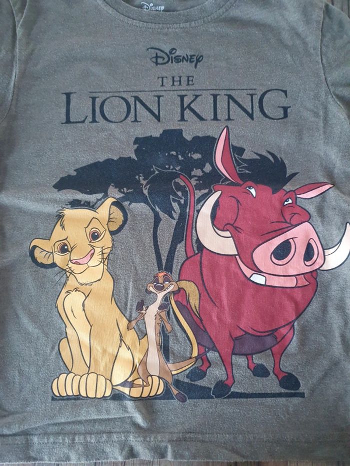 T-shirt Roi Lion 5-6 ans - photo numéro 2