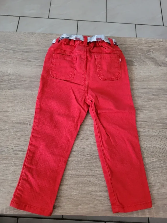 Lot de 3 pantalons fille en 18 mois - photo numéro 7