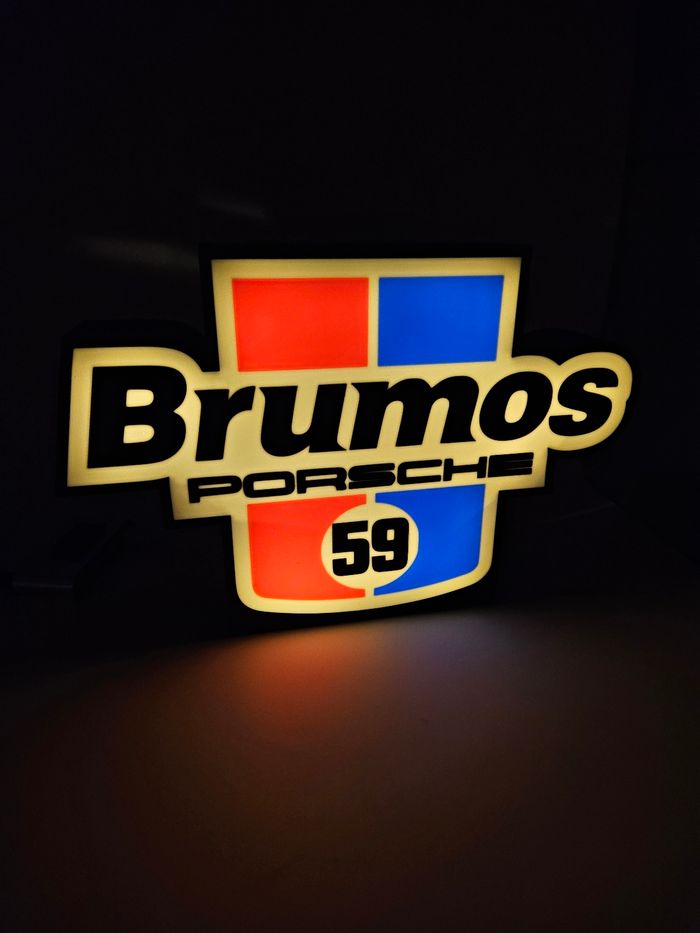 Lampe lumineuse à led porsche Brumos - photo numéro 4