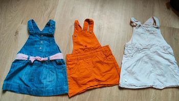 Lot de 3 robes 12mois