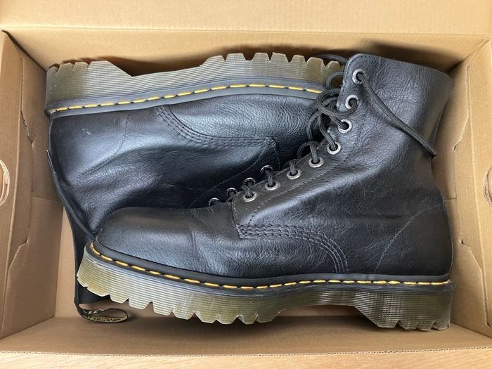 Chaussures Homme Dr Martens 1460 PASCAL BEX EN CUIR noir Taille 47 - photo numéro 10