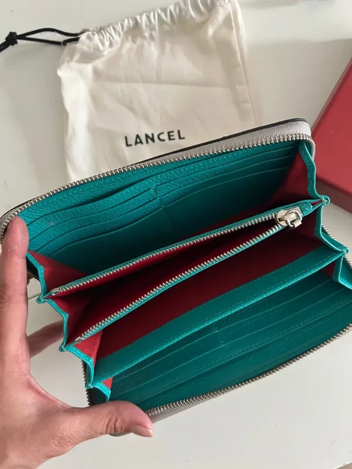 Lancel portefeuille cuir neuf - photo numéro 14
