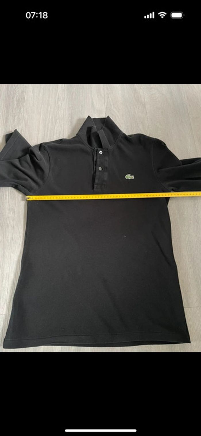 Polo manche longue Lacoste taille 2 - photo numéro 6