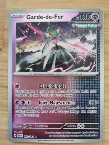 Carte pokemon Garde de fer