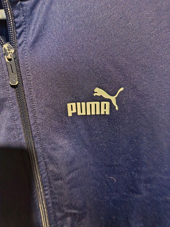veste bleue de PUMA 14 ans réf 89 D19 - photo numéro 4