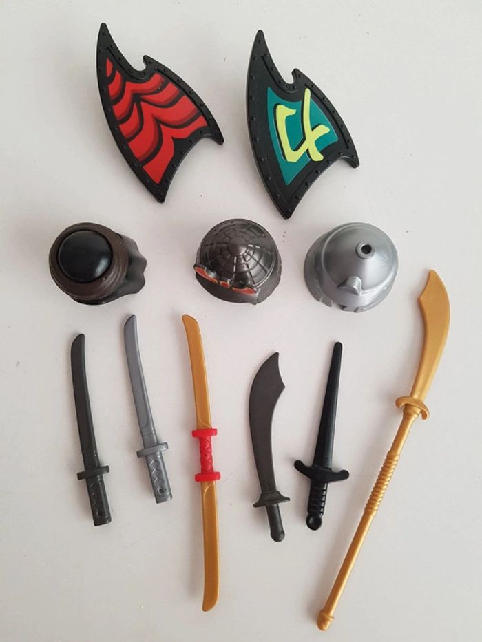 Samouraï, soldats asiatiques Playmobil knight - photo numéro 17