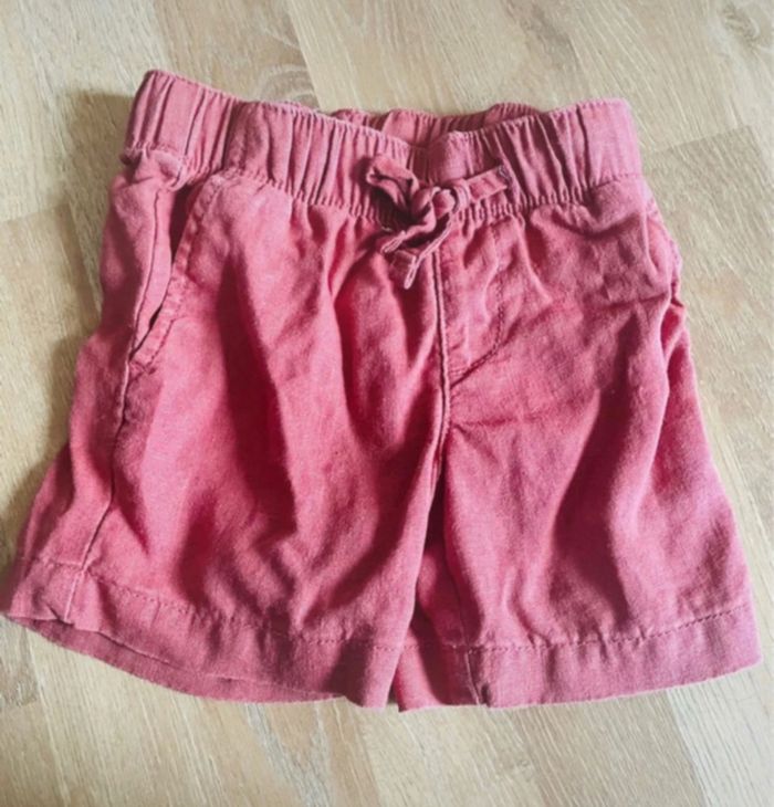 Short en Lin Monoprix Premium