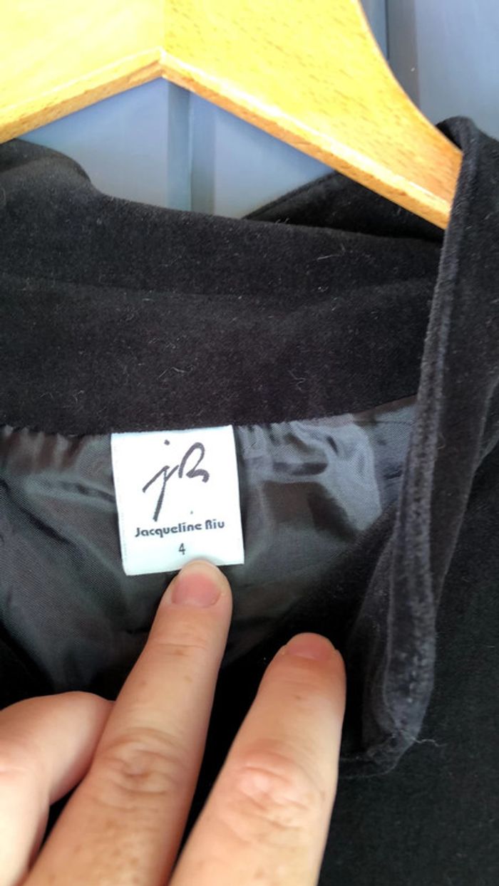 Petite veste ajustée velours taille 4 Jacqueline Riu - photo numéro 4