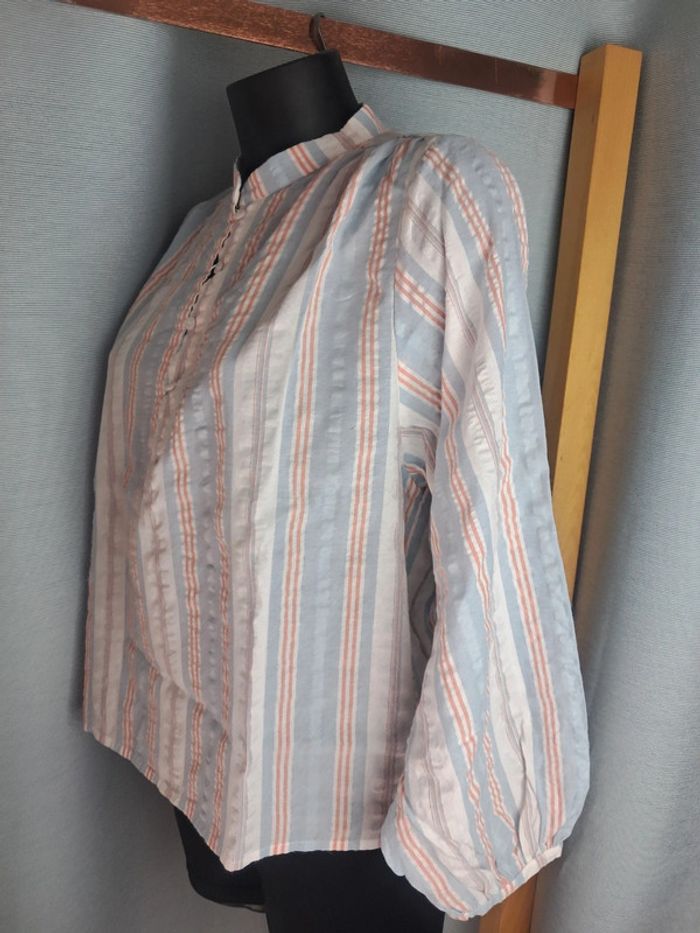 Q2 blouse été T.38/40 en tbe - photo numéro 6