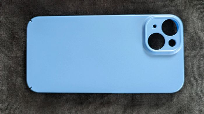 Coque iphone 14 max light blue EUPC flyzoo original fit case cover hollblau jamais utilisé - photo numéro 2