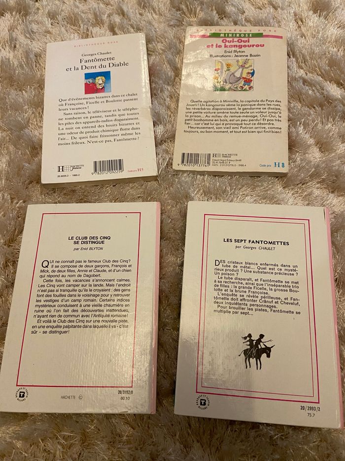 Lot de 4 bibliothèques roses 📚 - photo numéro 2