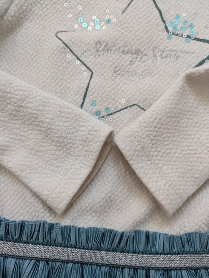 Robe chic crème et bleu Orchestra Premium 3 ans - photo numéro 9