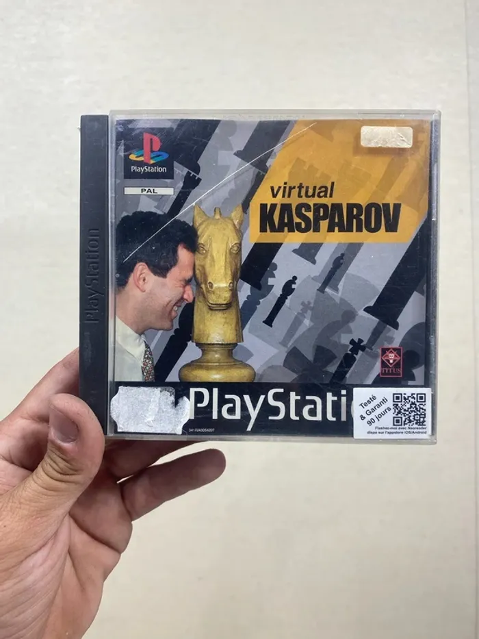 🎮 Virtual Kasparov PS1 – Version PAL – Complet