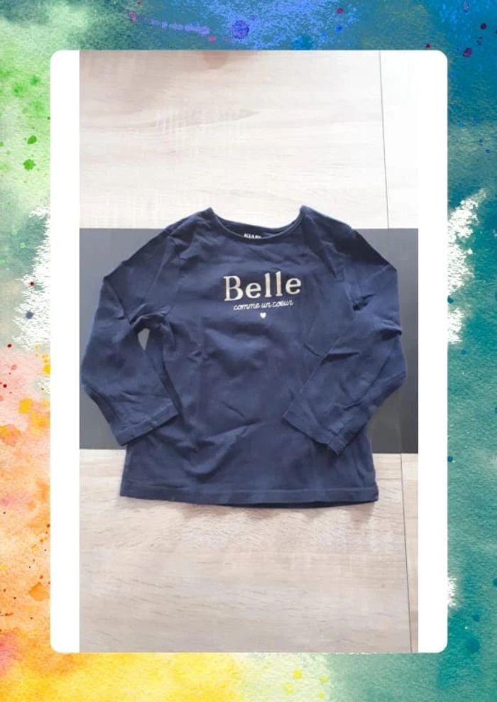 Lot tshirts ML et MC 2 ans - photo numéro 3