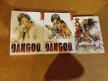 Livre manga dangoo t1-t3