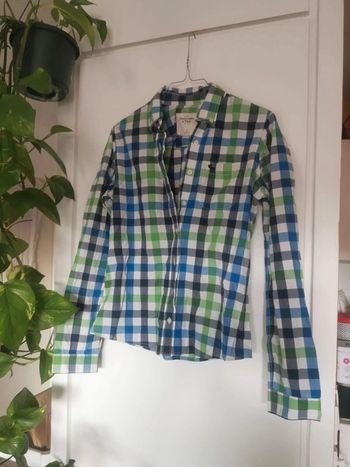 Chemise à carreaux Abercrombie & Fitch