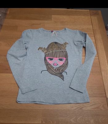 Teeshirt manches longues fille neuf
