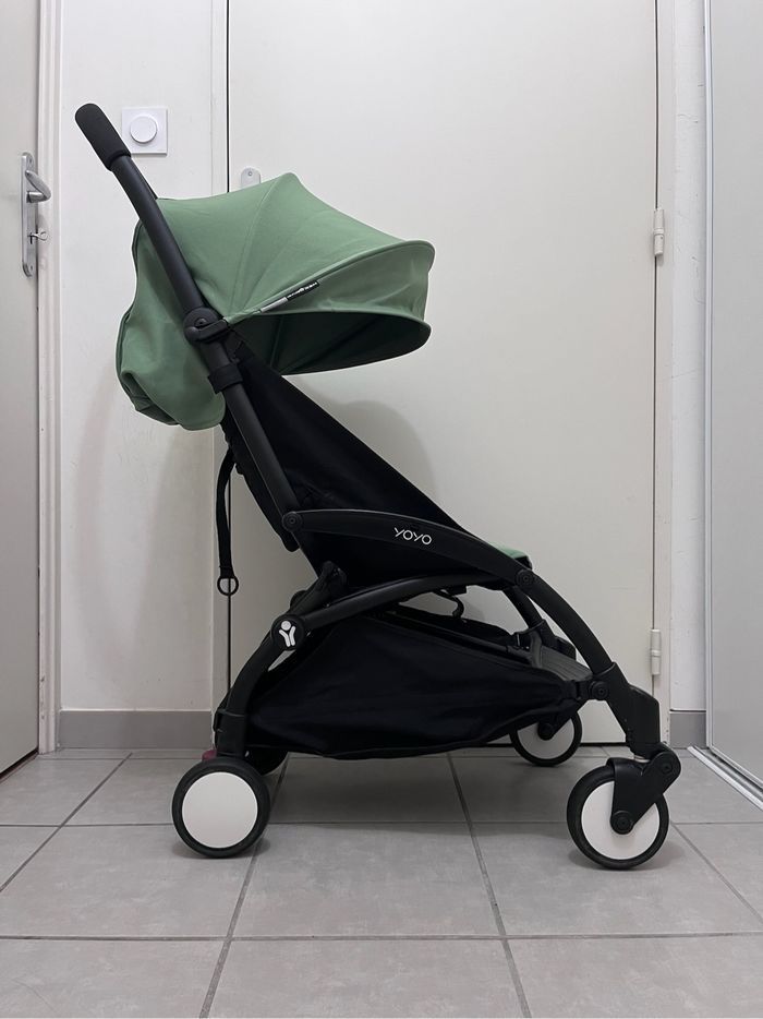Poussette YOYO avec nacelle et pack 6+ peppermint - photo numéro 3