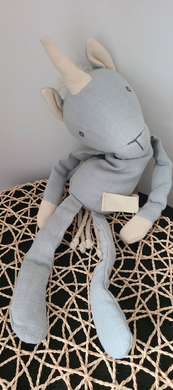 Doudou Rainbow licorne bukowski