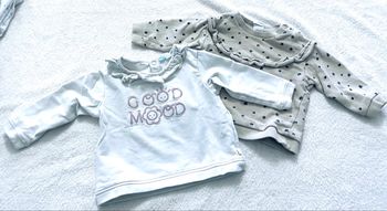 Lot de 2 sweat « Obaïbi et H&M » taille 6 mois