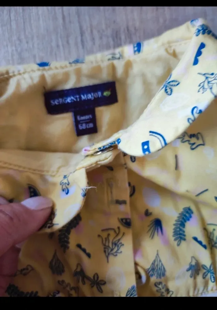 Robe et culotte sergent major 6 mois - photo numéro 3