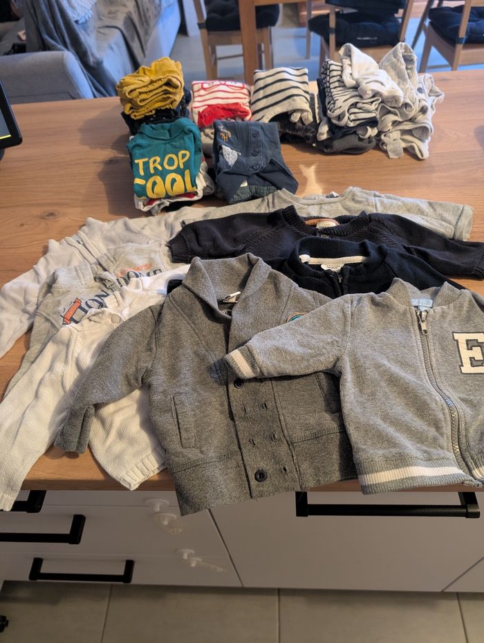 Gros lot de vêtements bébé garçon 3 mois - photo numéro 2