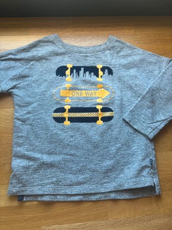 T-shirt ML okaidi 4 ans garçon