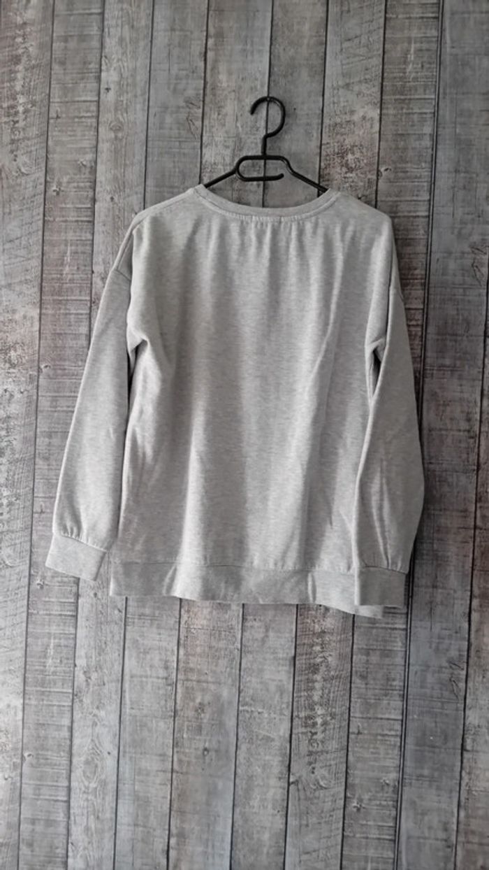 Pull gris - photo numéro 4