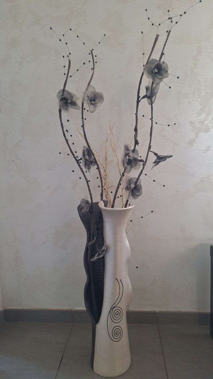 Vase haut décoratif