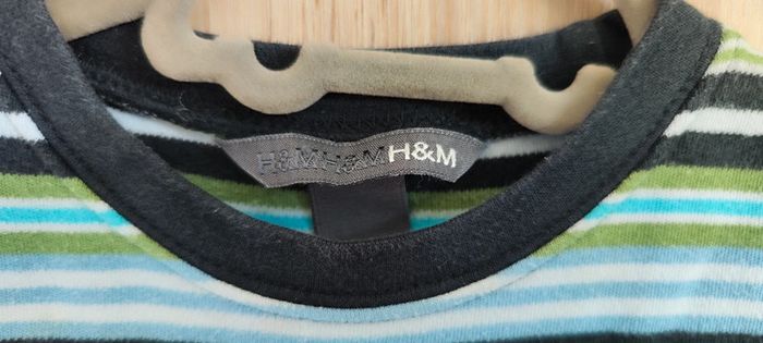 T-shirt manches longues H&M 12-18 mois 86 cm - photo numéro 2