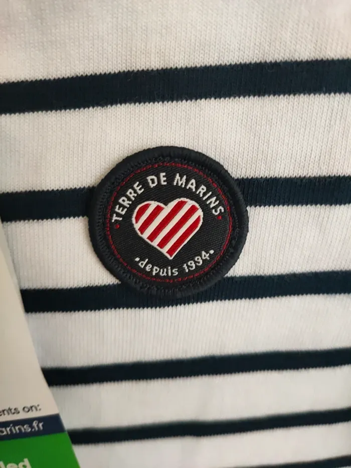 Marinière ml ef 4 ans Terre de Marins unisexe - photo numéro 3