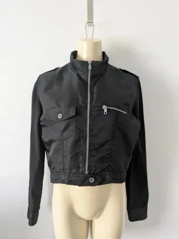 Veste courte zippé Vintage - Cop Copine - taille 2 (38/40)