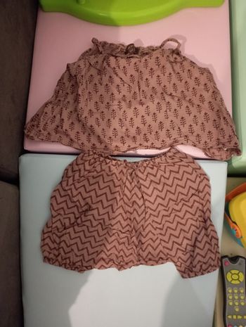 Ensemble short débardeur DPAM 3 mois