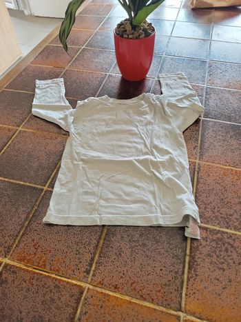 Tee shirt manches longues uni