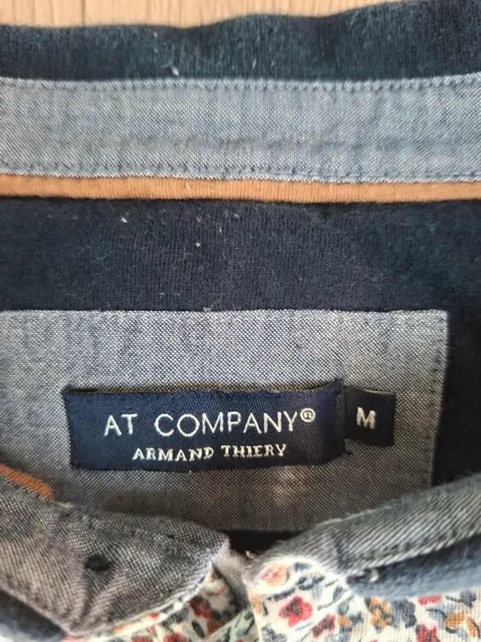 Lot de 3 polos homme AT Company Armand Thiery – Taille M – Imprimés tendance - photo numéro 3