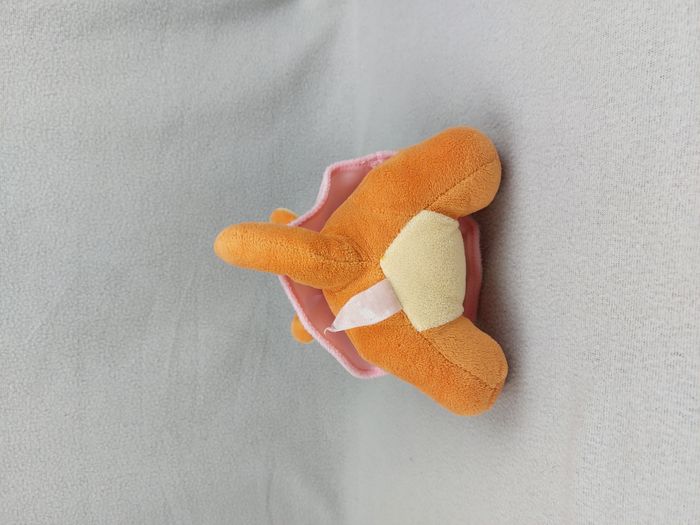 Peluche doudou kangourou Walibelle robe rose parc WALIBI 22 cm assis - photo numéro 3