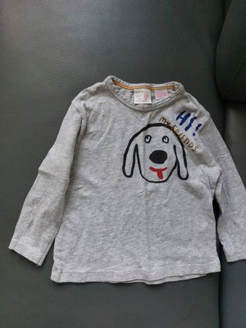 T-shirt longues manches zara babyboy
