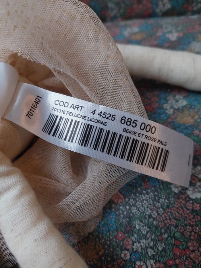 #7 Cyrillus - peluche pantin licorne Cyrillus - photo numéro 6