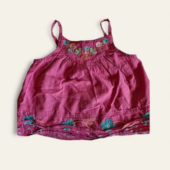 🩷 Débardeur rose pour fille taille 3 ans