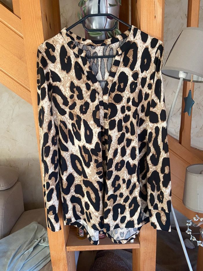Chemise leopard